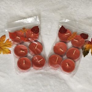 Pumpkin Spice Tealight Candles